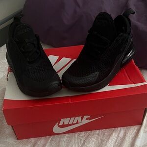 Nike All-Black Athletic Sneakers